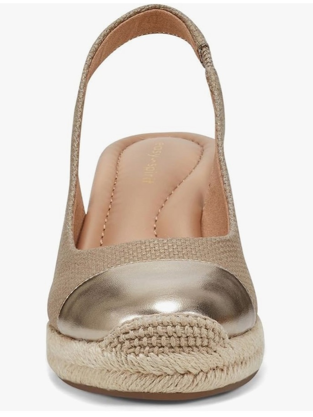 NWOB Easy Spirit Margie Slip On Espadrilles wedge Sandals size 8.5 M